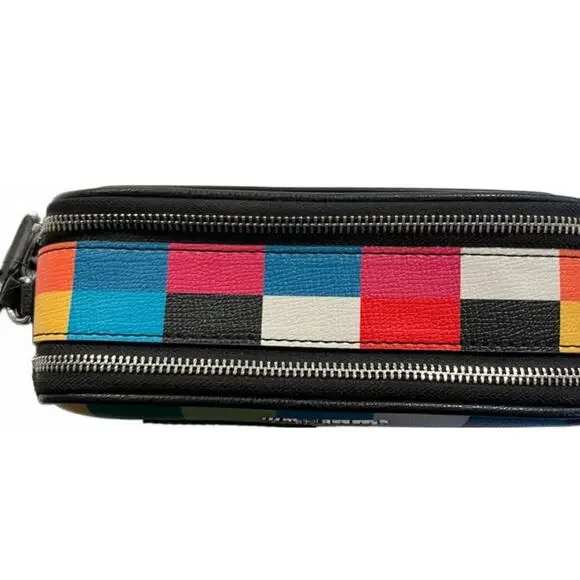 NWT Karl Lagerfeld Paris Maybelle Multicolor Crossbody Camera Bag Purse Handbag - Picture 7 of 9